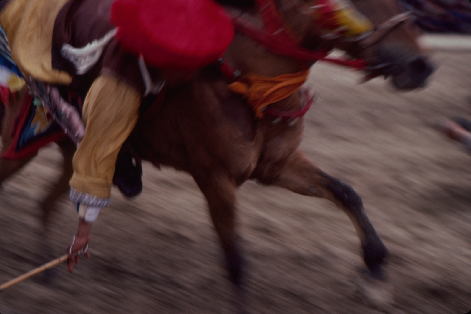 Traditional Tibetan Horse Riding Competition